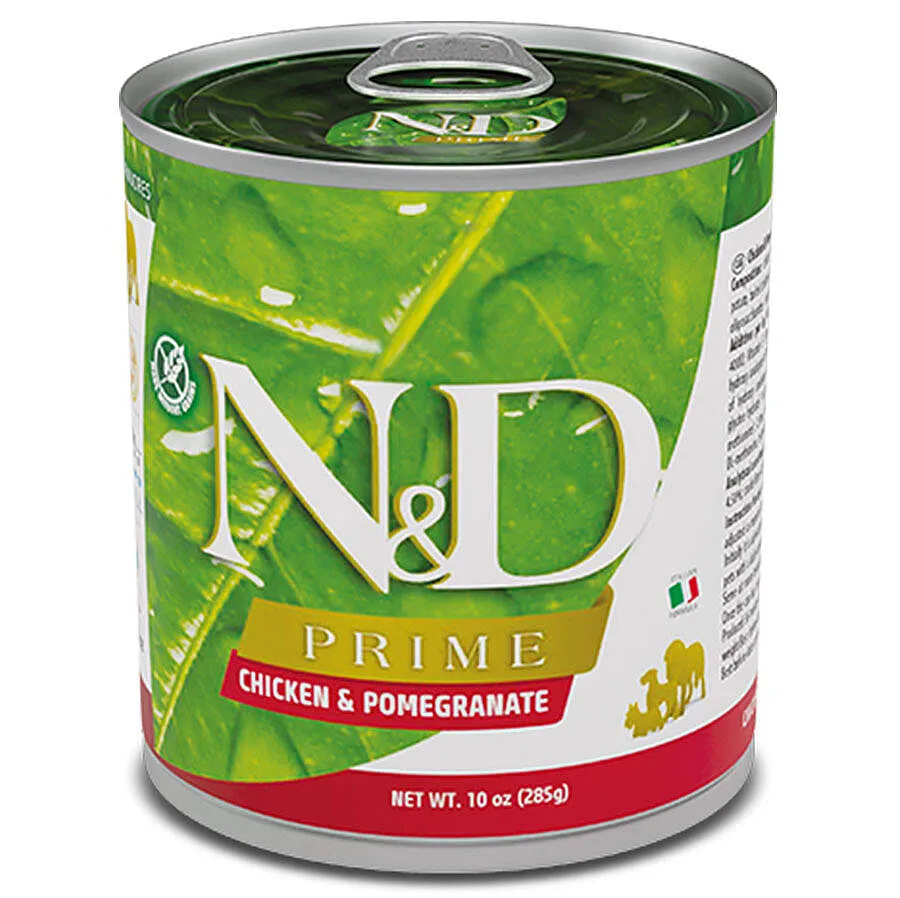 N&D Prime Tavuk Etli ve Narlı Köpek Konservesi 285 Gr