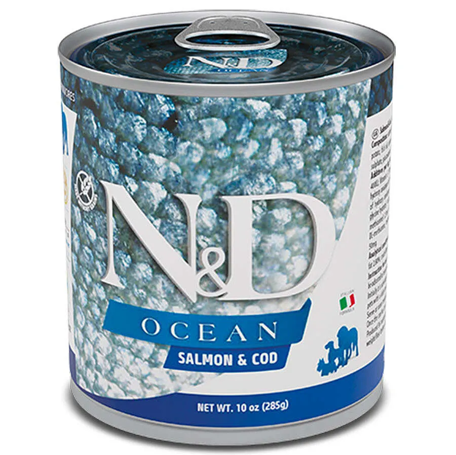 N&D Ocean Somon ve Morina Balıklı Köpek Konservesi 285 Gr