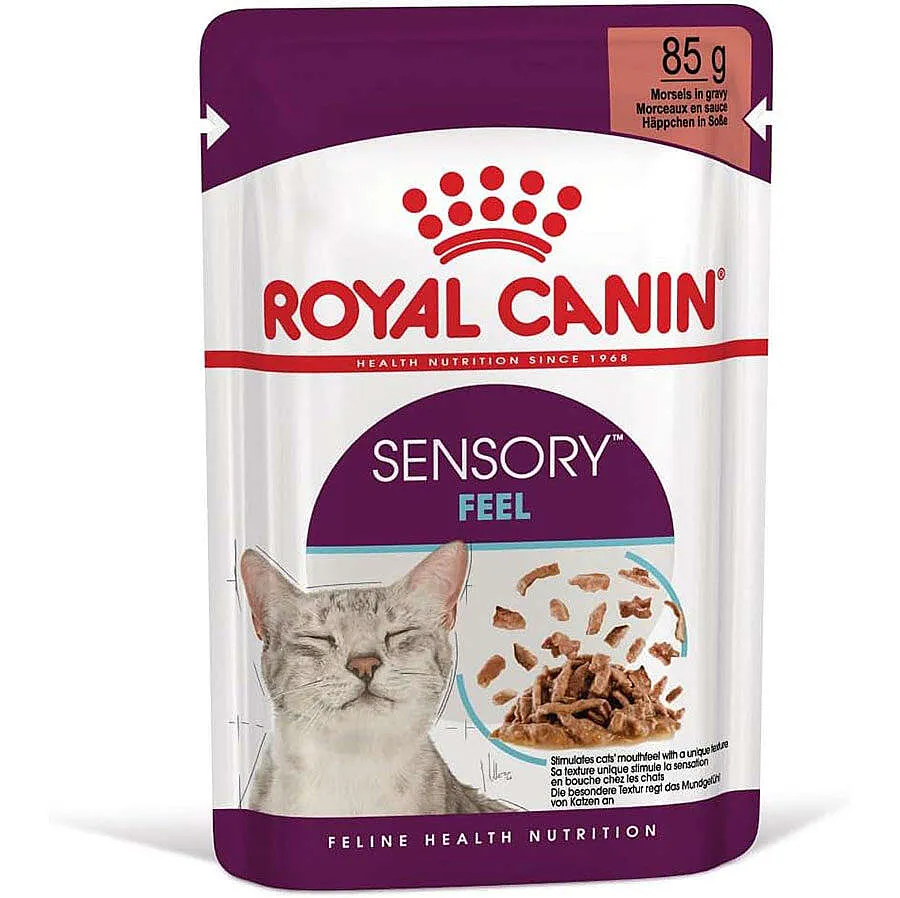Royal Canin Sensory Feel Pouch Yaş Kedi Maması 85 Gr