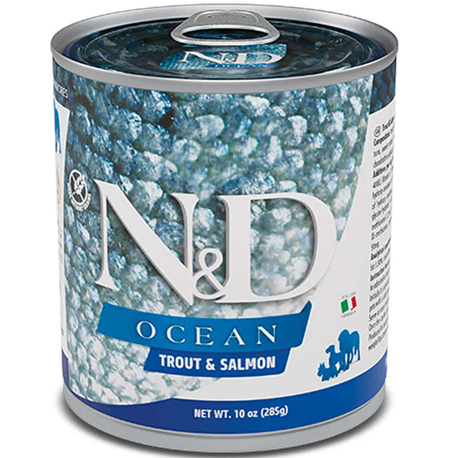 N&D Ocean Somon ve Alabalıklı Köpek Konservesi 285 Gr