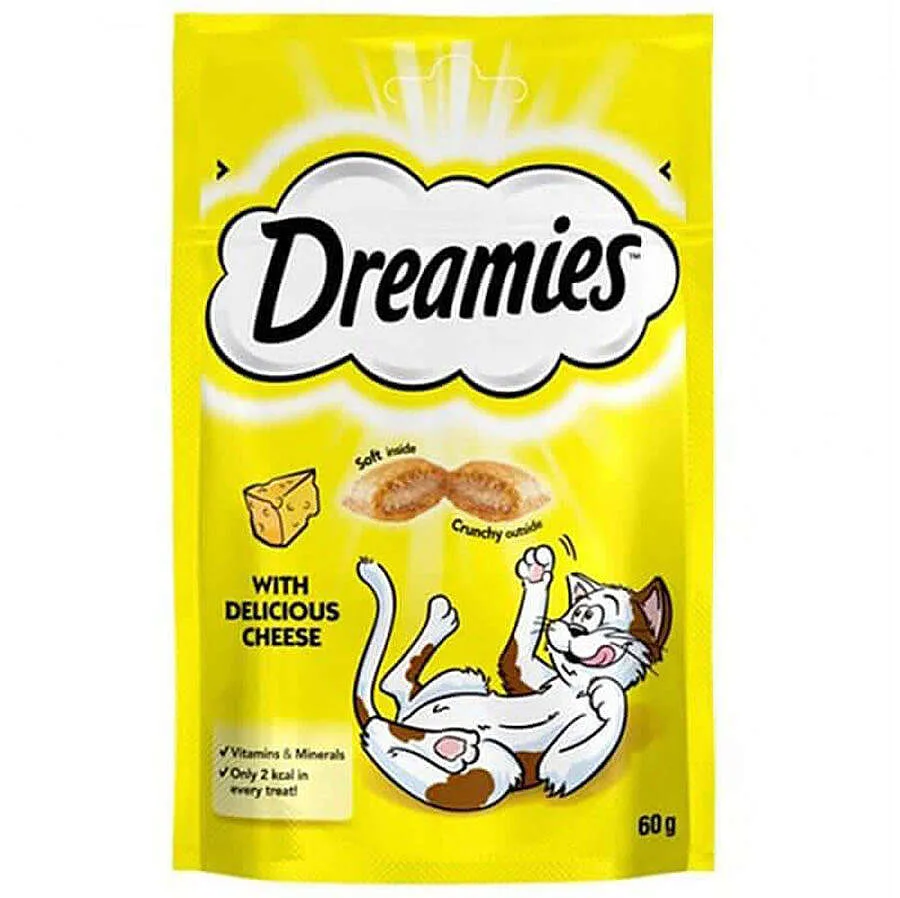 Dreamies With Cheese Peynirli Kedi Ödülü 60 Gr
