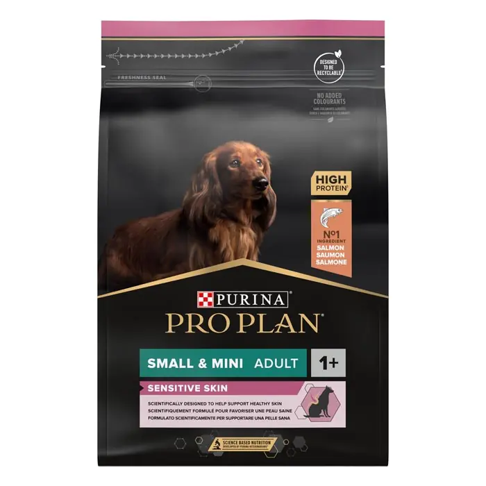 Pro Plan Küçük Irk Hassas Deriye Sahip Somonlu Yetişkin Köpek Maması