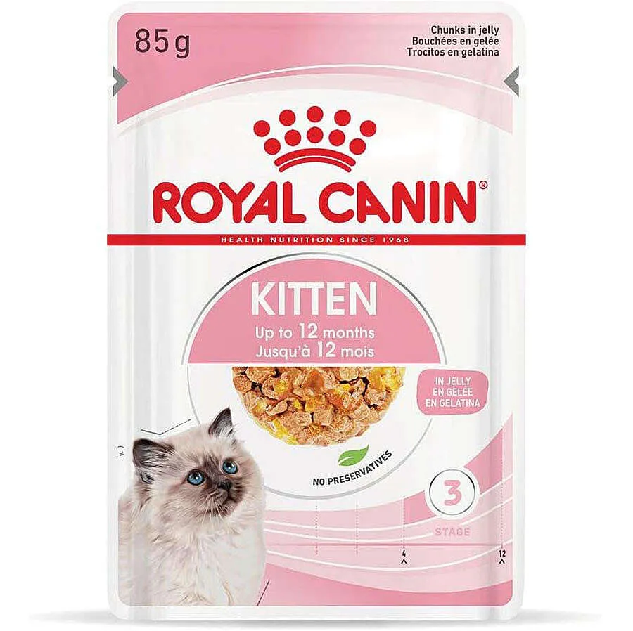 Royal Canin Pouch Jelly Kitten Instinctive Yaş Yavru Kedi Maması 85 Gr